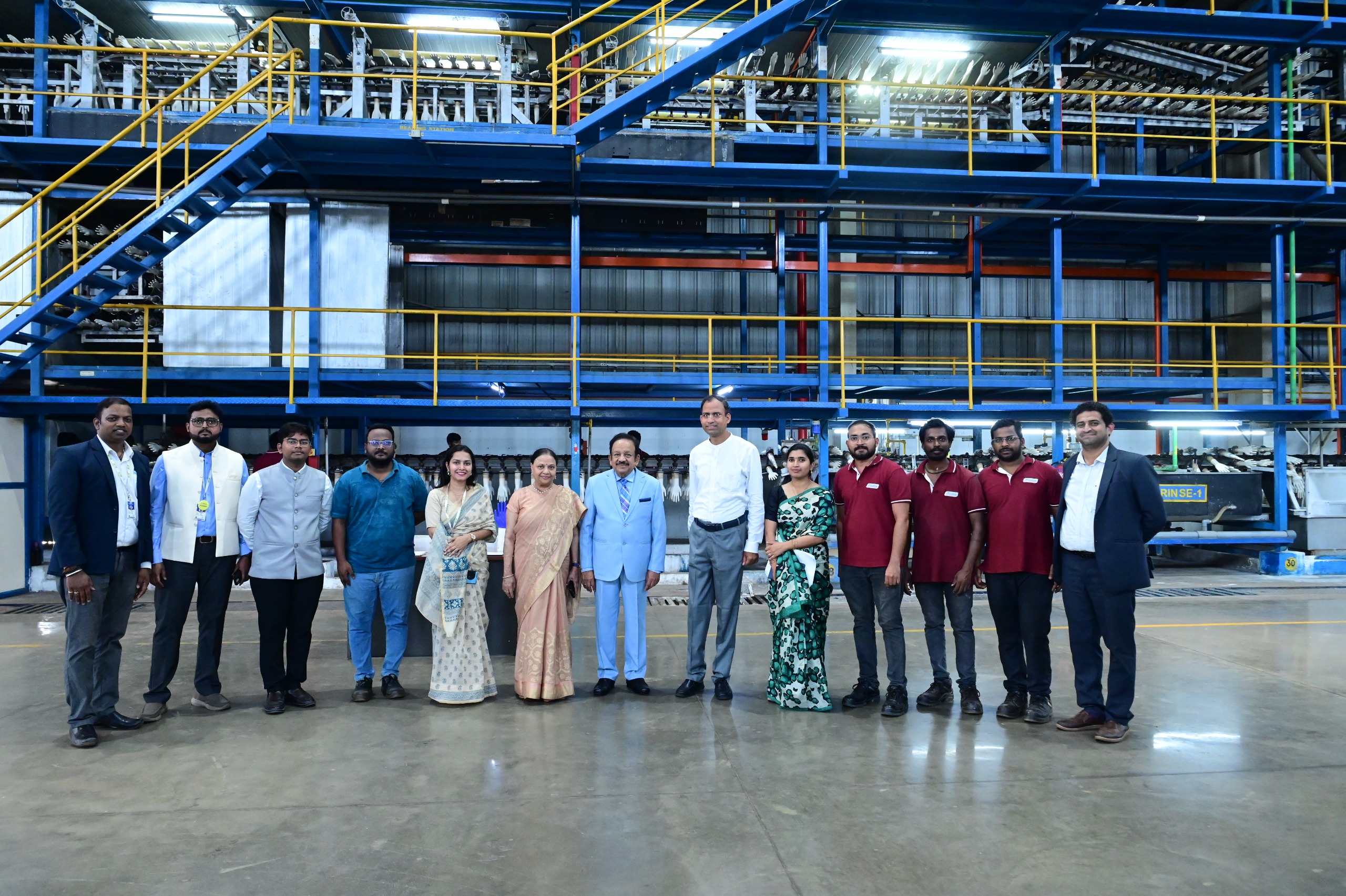 Dr Harsh Vardhan, Former Union Minister of Health & Family Welfare, visits Wadi Surgicals in AMTZ Visakhapatnam